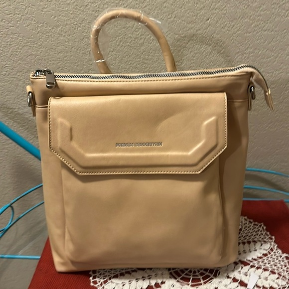 French Connection Handbags - NWT French Connection Convertible backpack or tote. You decide. Very roomy